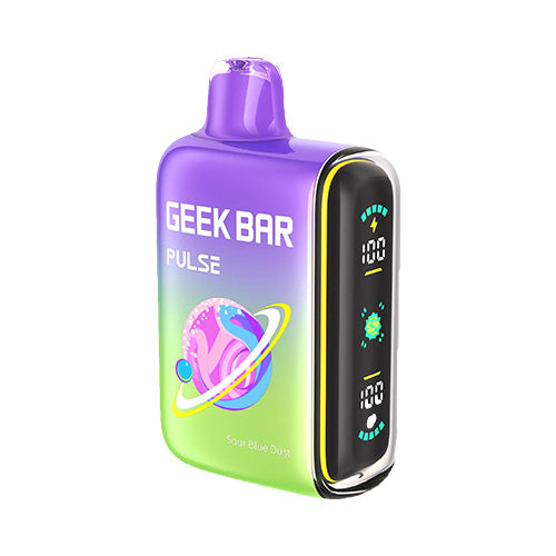 Geek Bar Pulse 15000 - Sour Blue Dust, disposable vape