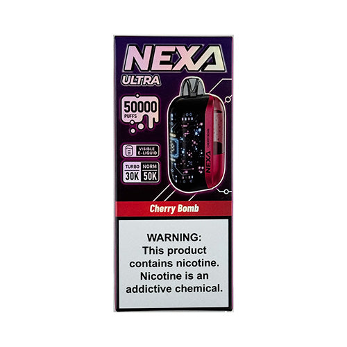 NEXA Ultra 50000 - Cherry Bomb, disposable vape