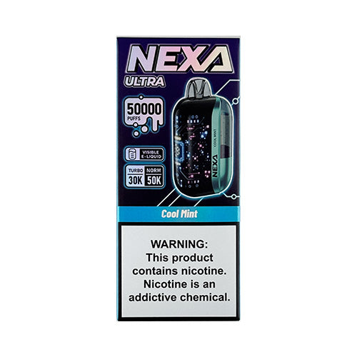 NEXA Ultra 50000 - Cool Mint, disposable vape