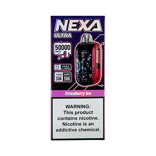 NEXA Ultra 50000 - Strawberry Ice, disposable vape