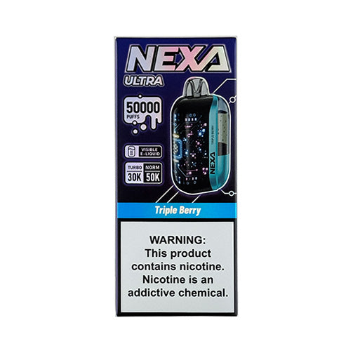 NEXA Ultra 50000 - Triple Berry, disposable vape