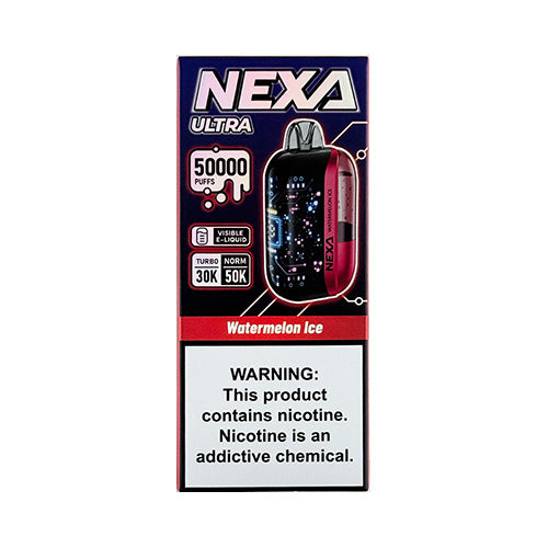 NEXA Ultra 50000 - Watermelon Ice, disposable vape