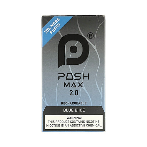 Posh Max 2.0 - Blue B Ice Disposable - $13.99 - VPRSTS