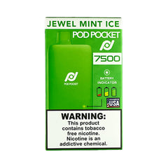 Pod Pocket 7500 - Strawberry Kiwi Ice Disposable - $13.99 - VPRSTS