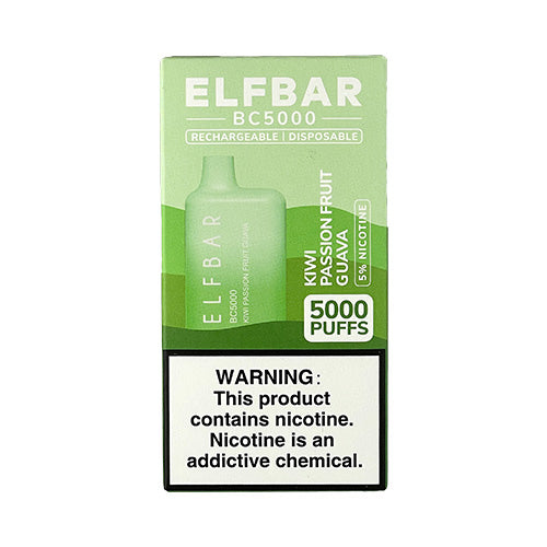 Elfbar BC5000 - Kiwi Passion Fruit Guava Disposable - $13.99 - VPRSTS